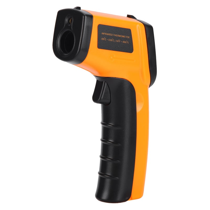 Infrared Thermometer -50℃~530℃ Non-Contact Digital Temperature Gun with Adjustable Emissivity 12:1 - for Food Cooking Pool Car Tire Refrigerator - Image 4