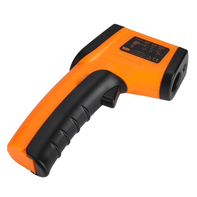 Infrared Thermometer -50℃~530℃ Non-Contact Digital Temperature Gun with Adjustable Emissivity 12:1 - for Food Cooking Pool Car Tire Refrigerator - Image 5