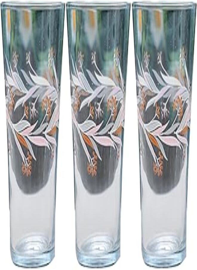 LAV LAV FILIZ JOY 351 Glass / 355 cc - 12 Oz / 3 Pcs/Elegant design, Trusted Brand, Attractive shape of Sparkling drink, Smoothies, Juices, Cocktails/High Quality Materials 