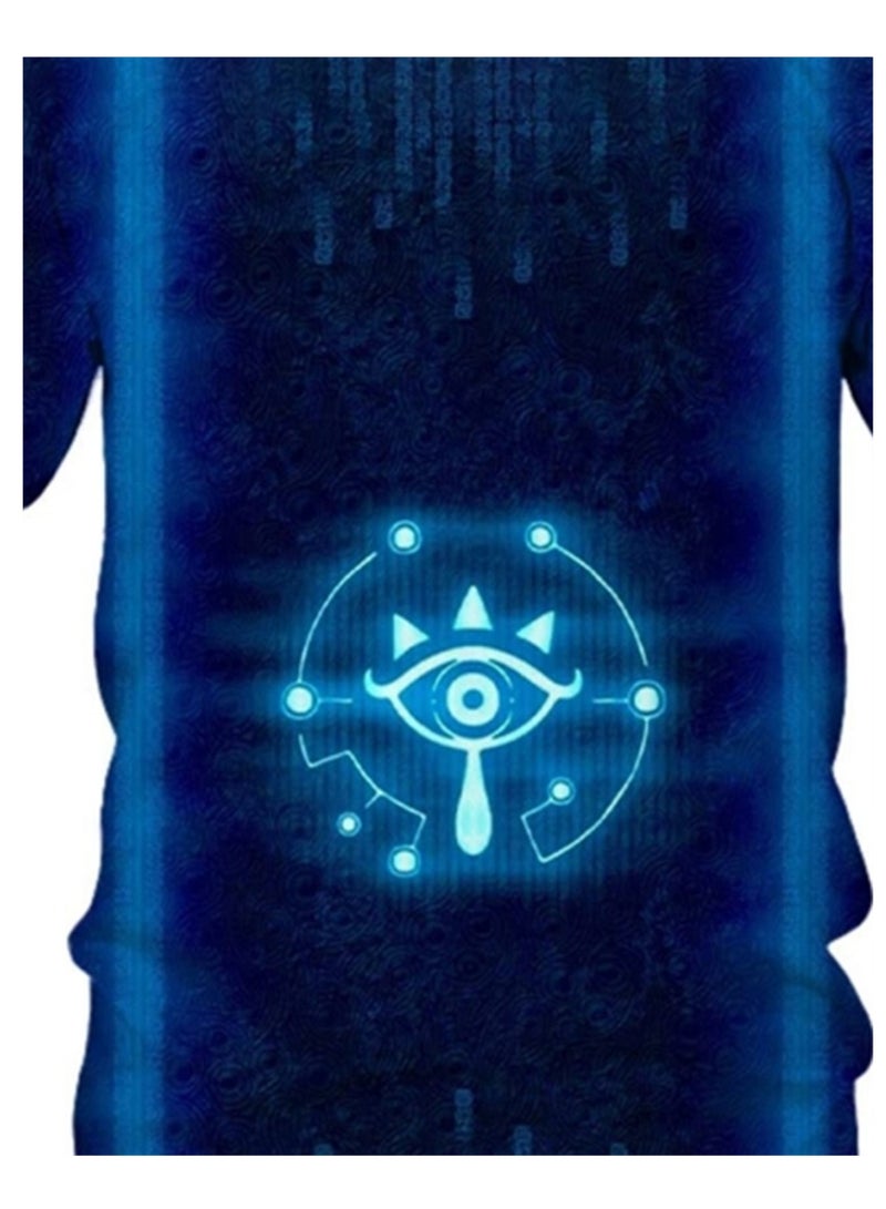 Game Zelda Breath of the Wild 3D digital printing personalized breathable children's T-shirt  - Image 2