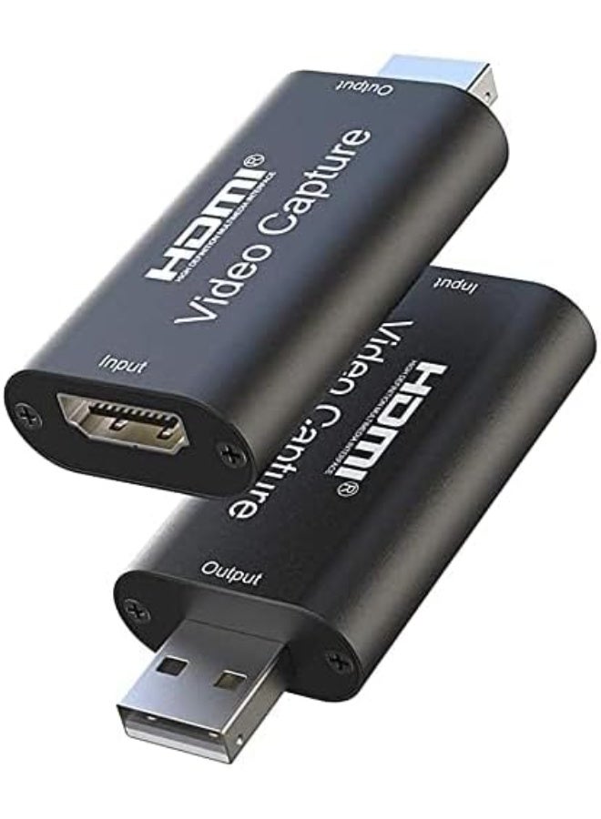 HDMI to USB 3.0 Video and Audio Capture Card – 4K 1080P Recording for DSLR, Camcorder, and Action Cameras – Ideal for Streaming and High-Quality Video Capture  - Image 1
