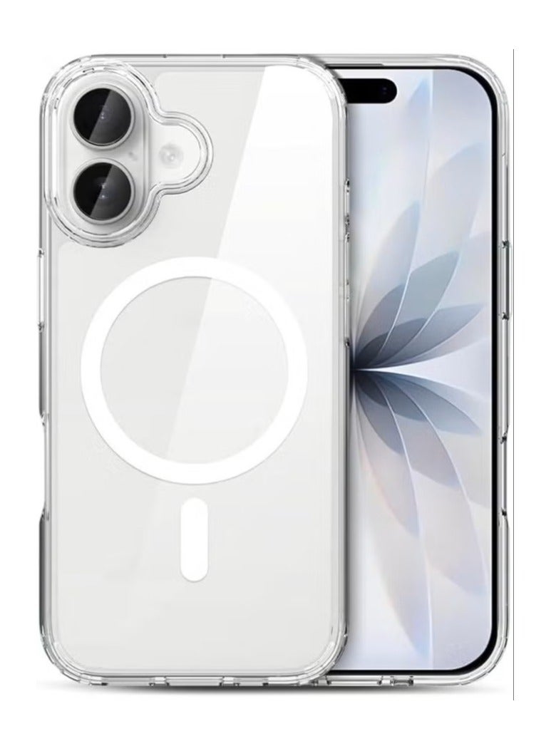 general MAGEASY Bright M Magnetic Clear Case for iPhone 17 Series – Ultra-Clear, Never-Yellowing, 16ft Drop Protection with MagSafe - Image 3