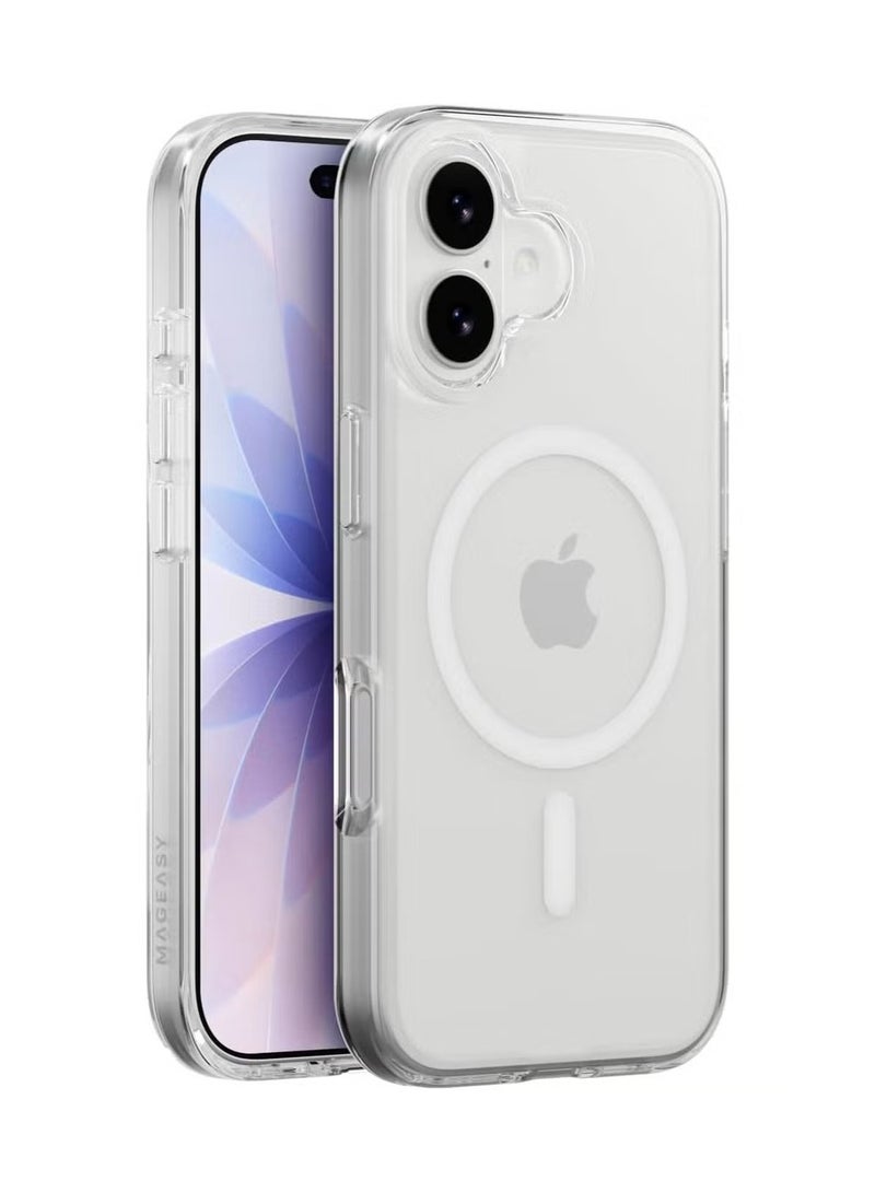 general MAGEASY Bright M Magnetic Clear Case for iPhone 17 Series – Ultra-Clear, Never-Yellowing, 16ft Drop Protection with MagSafe - Image 1