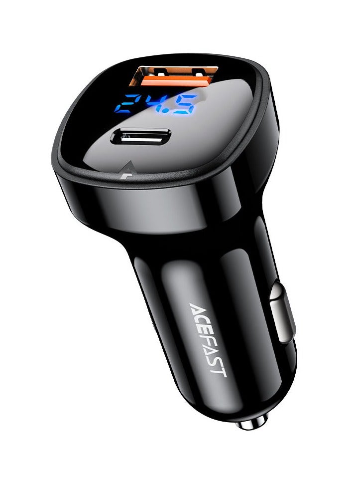 ACEFAST Fast Charge Car Charger B4 66W (1xUSB-C+1xUSB-A) - Image 1