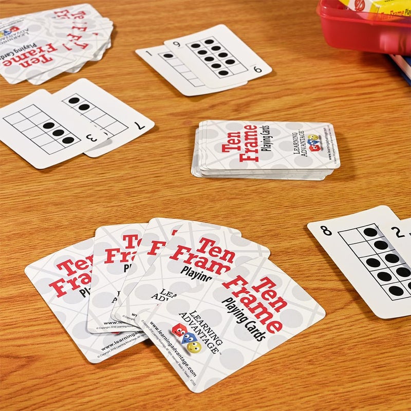 LEARNING ADVANTAGE - 7293 Learning Advantage Ten Frames Playing Cards - Image 4