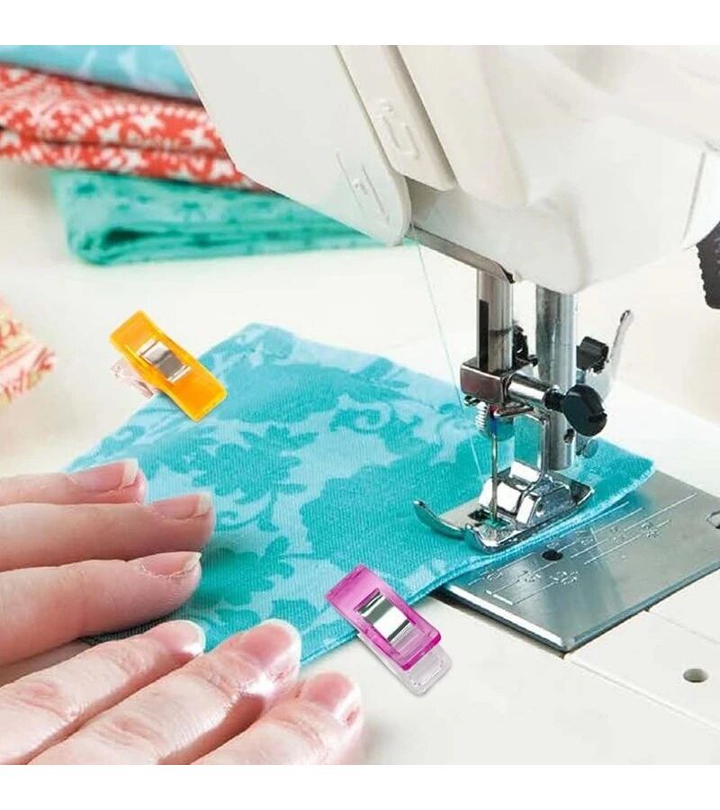 Colorful Sewing Clips 50pcs for Quilt Binding Knitting Crochet DIY - Image 5