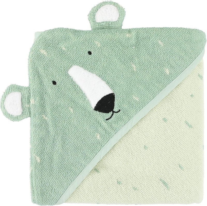 Trixie Baby Hooded Towel - Polar Bear Design - Image 1