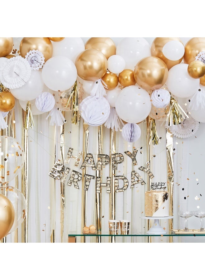 Ginger Ray Gold Ombre 6 Number Birthday Candle - Image 4