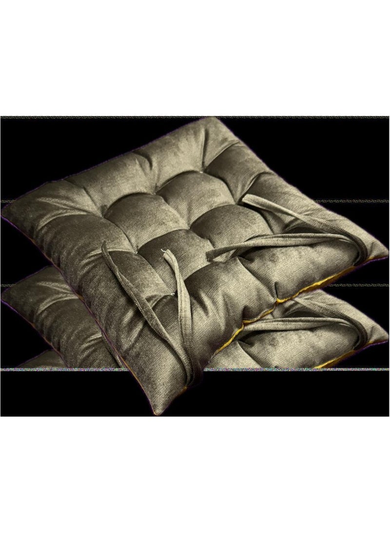 إسكدنيا وسادة مريحة للكرسي/الأريكة ذات وجهين مع عقدة ربطة عنق - Image 2