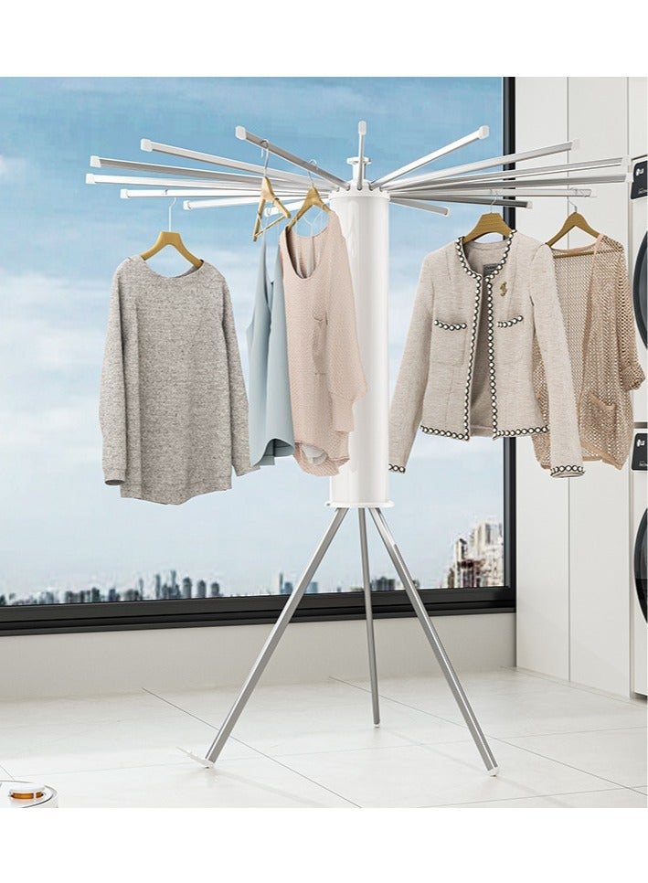 Tripod Clothes Drying Rack Foldable Portable Space Saving Cylinder Laundry Stand for Indoor Outdoor Tripod Clothes Drying Rack  - Image 3
