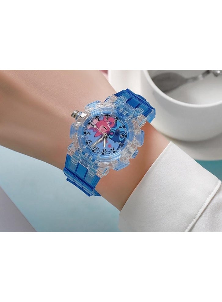 ستيتش خياطة ساعات الأطفال الزرقاء - Image 1