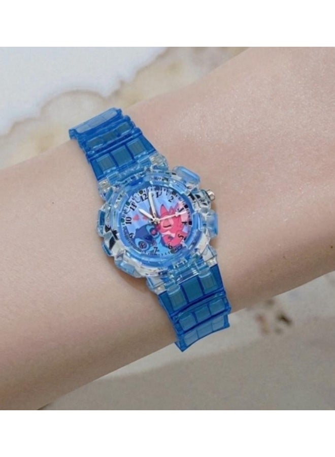 ستيتش خياطة ساعات الأطفال الزرقاء - Image 2