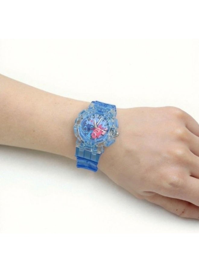 ستيتش خياطة ساعات الأطفال الزرقاء - Image 3