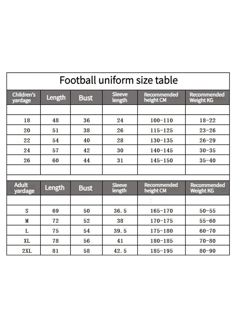 M MIAOYAN M MIAOYAN Saudi Arabia Riyadh Victory Team C Ronaldo same away jersey No. 7 football suit suit adult children's men's and women's football team uniform - Image 3