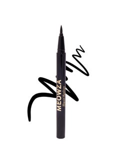 Winky Lux Meowza Liquid Eyeliner - Long-Lasting Black Eyeliner, Eyeliner Liquid Liner Black, 0.16 Oz  - Image 1