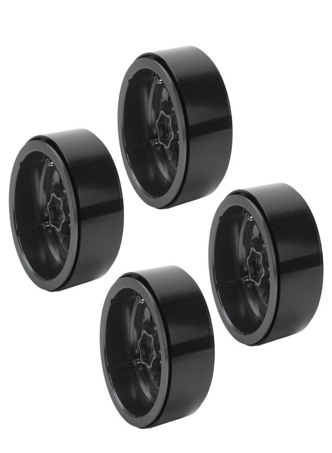 4 PCS 2.2in Aluminum Alloy Wheel Hub Universal Replacement Hub for 1/10 RC Simulation Crawler Titanium - Image 5