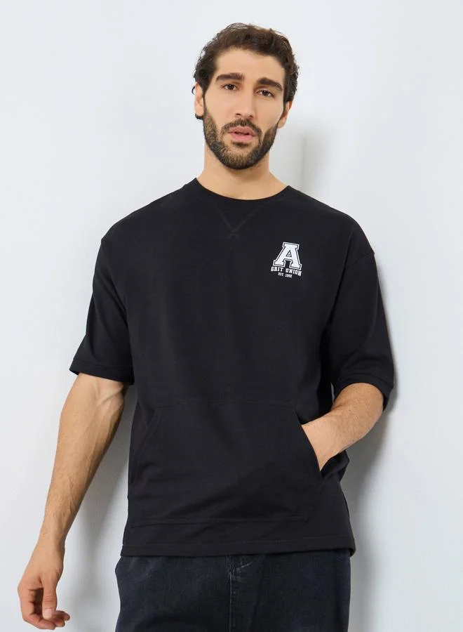 Oversized Terry Training T-Shirt