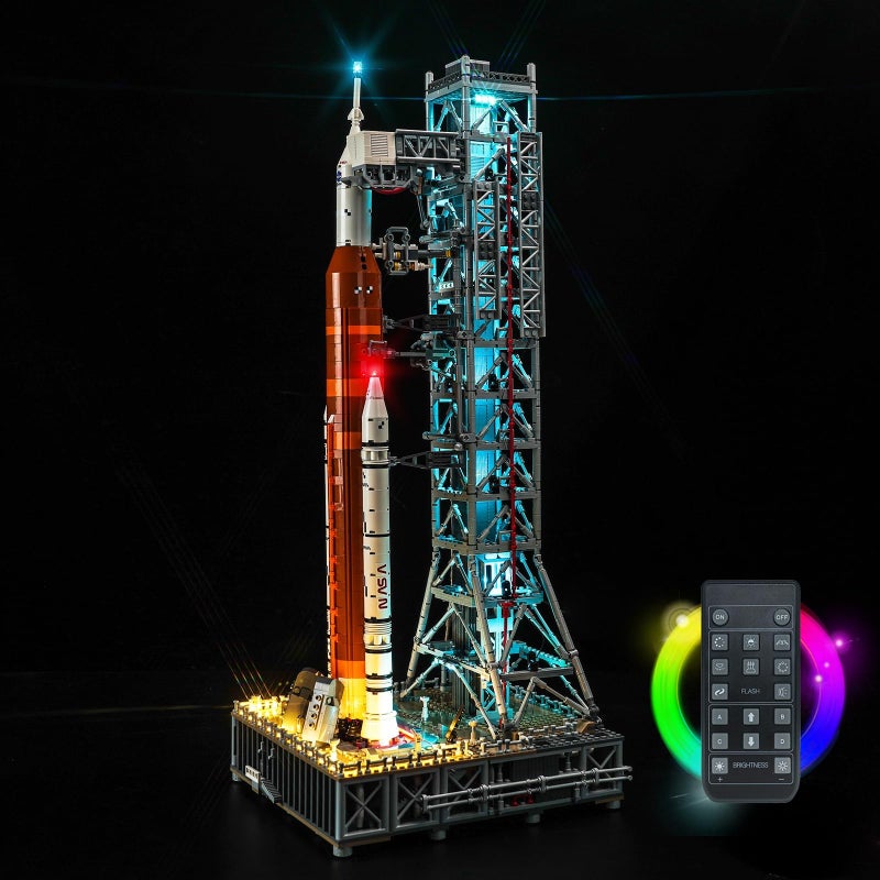 LocoLee مجموعة إضاءة LED LocoLee متوافقة مع نظام إطلاق الفضاء NASA Artemis 10341 - Image 3