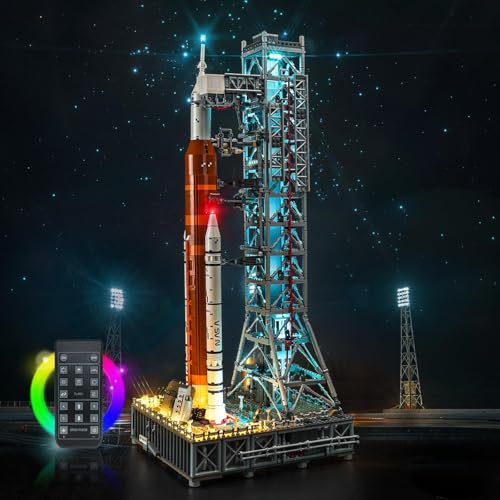 LocoLee مجموعة إضاءة LED LocoLee متوافقة مع نظام إطلاق الفضاء NASA Artemis 10341 - Image 5