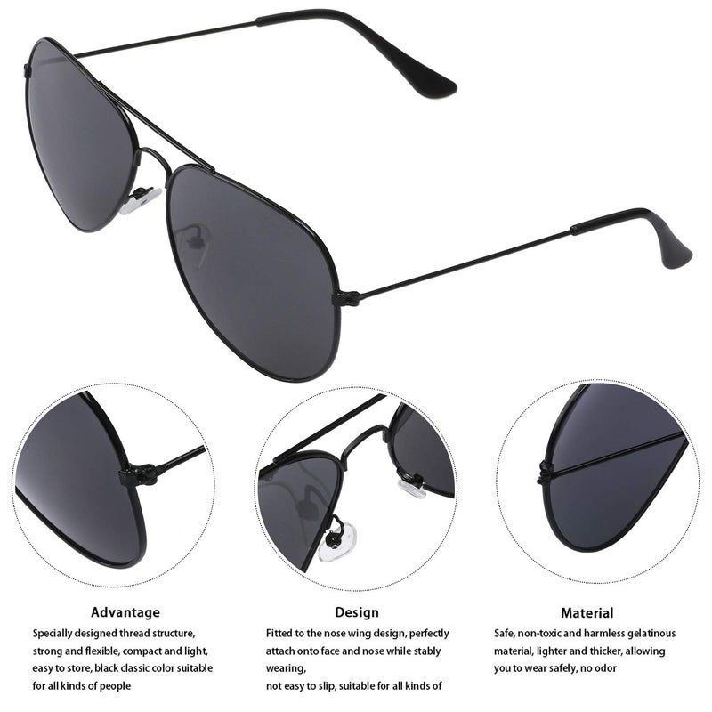 Beelittle Police Costume Accessories Hat Handcuffs Policeman Badge Cop Swat FBI Cosplay (Black 3) - Image 3