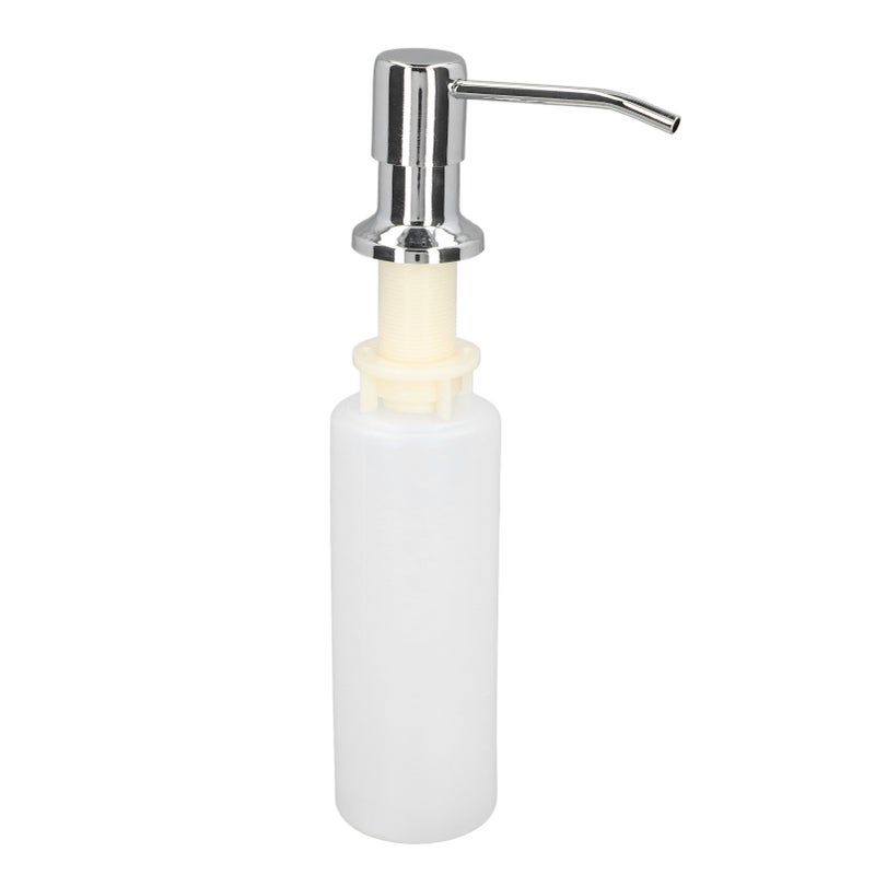 300ml Sink Soap Dispenser Lotion Pump Dispenser 304 Stainless Steel Lotion Dispenser for Kitchen Chromeplate - Image 5