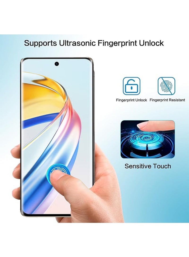 X-level عبوتان من واقي شاشة الخصوصية لهاتف HONOR X9b 5g مع زجاج سهل التركيب ومضاد للخدش بدرجة صلابة 9H ومضاد للتجسس ومضاد لبصمات الأصابع ومضاد للسقوط وغطاء واقي من الزجاج المقوى ثلاثي الأبعاد وملحق حماية الشاشة - Image 4