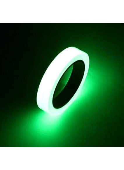 ElloZia Ellozia Removable Waterproof Photo luminescent Glow in The Dark Safety Green Tape 30 feet 9Meter 1Pcs  - Image 3