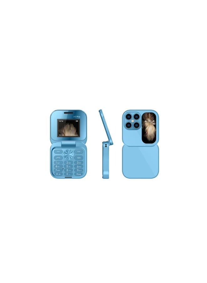 Quality Point Mini Flip Mobile Phone i17 - Image 2