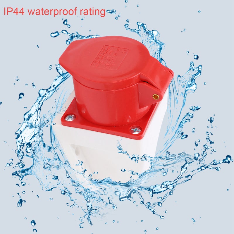 Industrial Plug 220380V/240415V 5Pin 16A Dustproof ExplosionProof Waterproof Wall Mount Socket - Image 3
