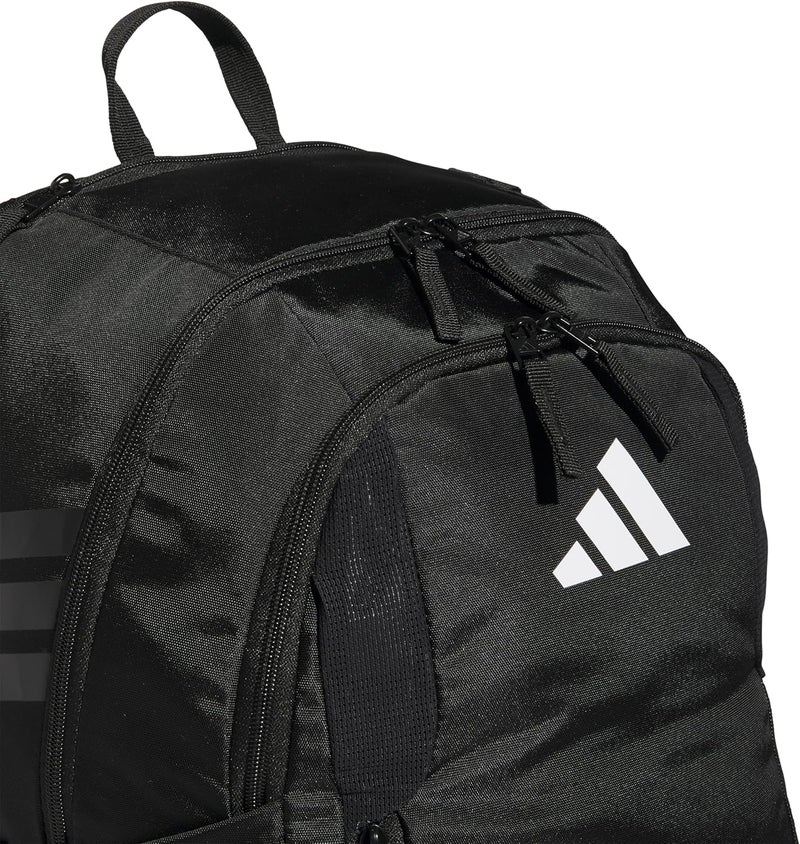 Adidas حقيبة ظهر رياضية من أديداس ستاديوم للرجال والنساء سعة 36 لتر متينة لحمل اللابتوب باللون الأسود 40 مقاس واحد - Image 4