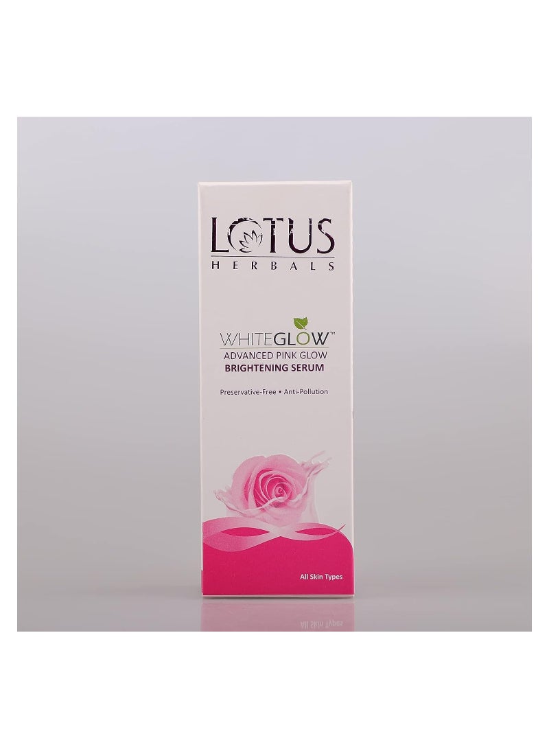 LOTUS HERBALS Lotus Herbals Whiteglow Advanced Pink Glow Brightening Serum, 30ml  - Image 2