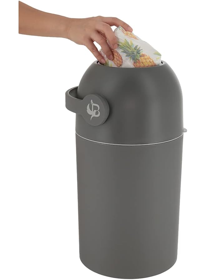 Bumble & Bird Diaper Pail Nappy Disposal Bin Odorless Easy Refill No Preset Bag Size  - Image 4