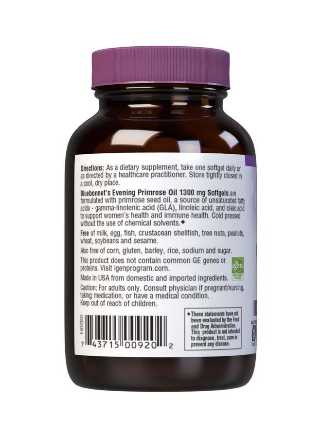 Bluebonnet Evening Primrose Oil Softgels, 1300 mg, 30 Count - Image 3
