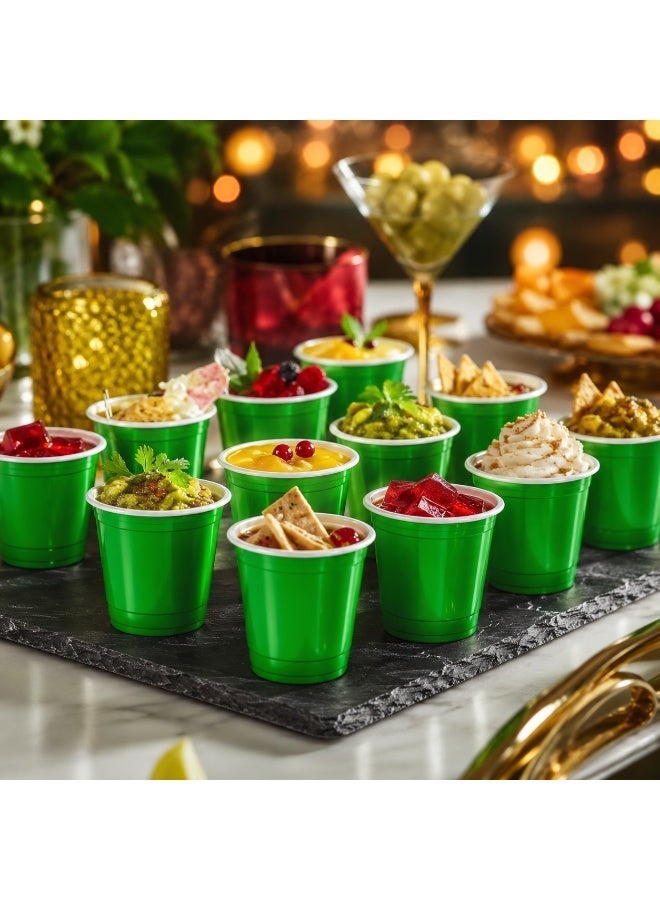 vsell24 Pack of 50 Mini 2oz Disposable Plastic Shot Cups – Small Party Cups for Jello Shots, Coffee, Condiments, Snacks, Fruit, Samples & Tastings - Image 4