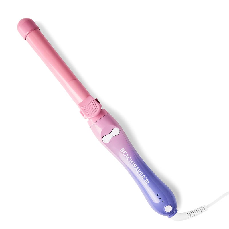 Beachwaver The Beachwaver Co. B1 Rotating Curling Iron - Pink Sunset | Automatic 1-Inch Ceramic Curling Iron - Most Common Barrel Size for All Hair Lengths! | Auto-Shut Off, Travel-Friendly, Dual Voltage - Image 1