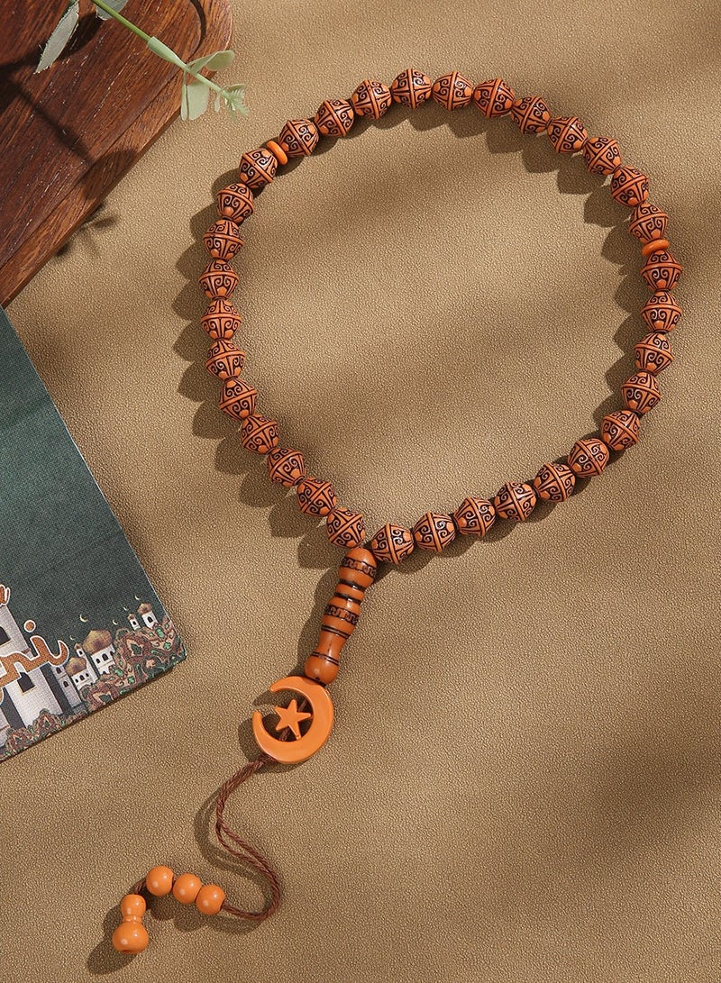 GRKC 33 Beads Tasbih Acrylic 12mm Prayer Beads Lightweight Durable - Image 1