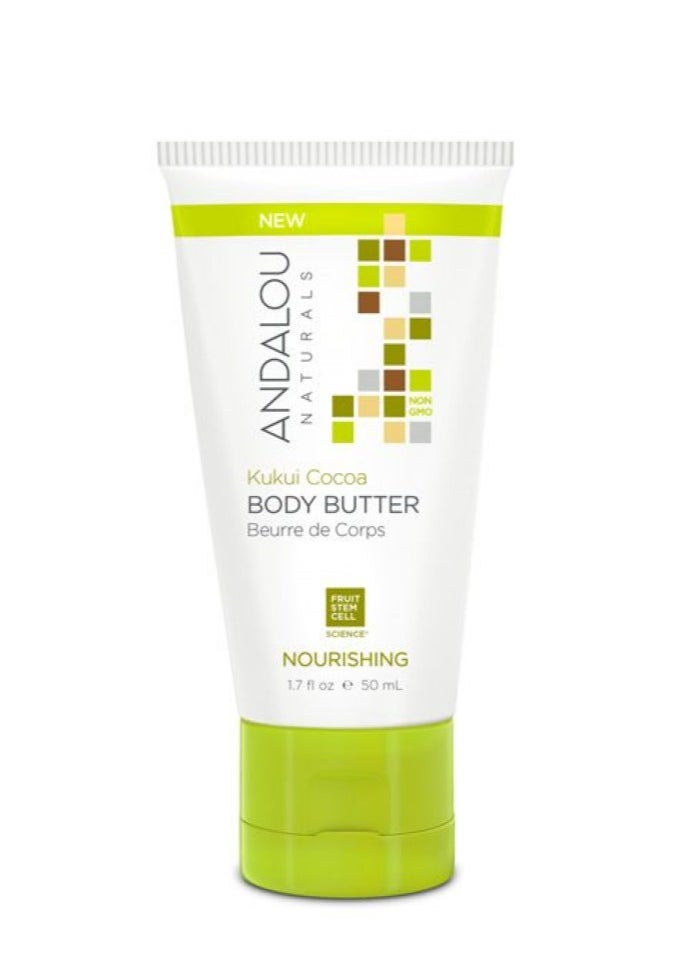 Andalou Natural Andalou Kukui Cocoa Nourishing Body Butter 1.7 Oz  - Image 1