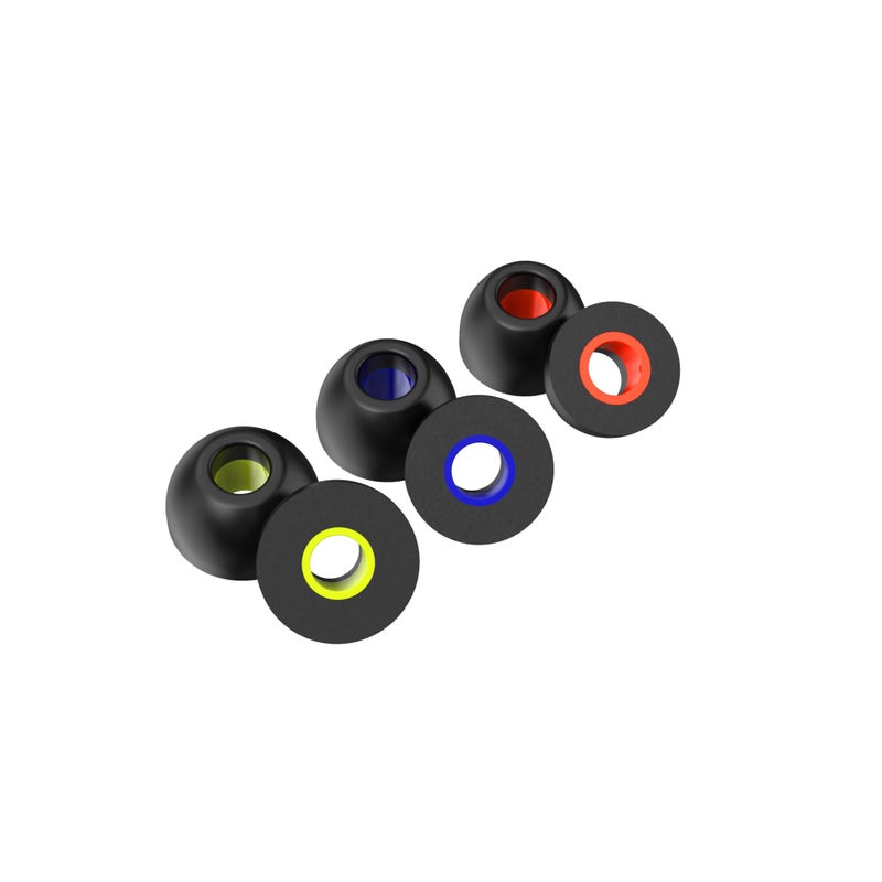Status Audio Memory Foam Replacement Earbud Tips - for Between Pro and Between 3ANC Earbuds [Onyx (Black)] - Image 1