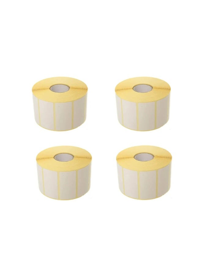 تي اي كارتون ورق باركود 40*60 مكون من 50رول  الرول 2000 استيكر  taroll - Image 2