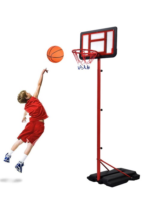Basketball Hoop & Stand Set With Sturdy Base | Adjustable Stand Height 145cm-250cm