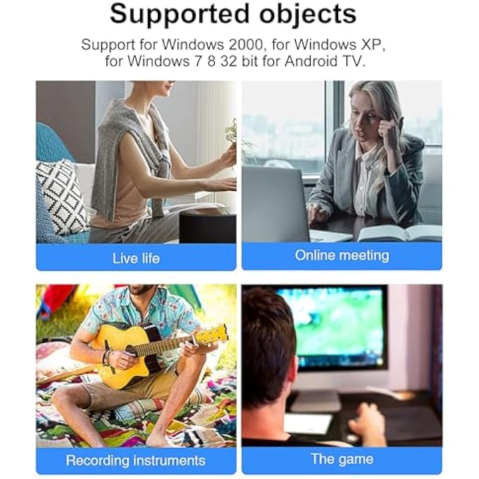 rayihni 4K 15FPS 8MP MIDDLE SCREEN WEBCAM, AUTOFOCUS USB CAMERA MODULE, PLUG AND PLAY 80 DEGREE VIEWING ANGLE USB CENTER WEBCAM FOR PC LAPTOP, VIDEO CONFERENCING, RECORDING - Image 3