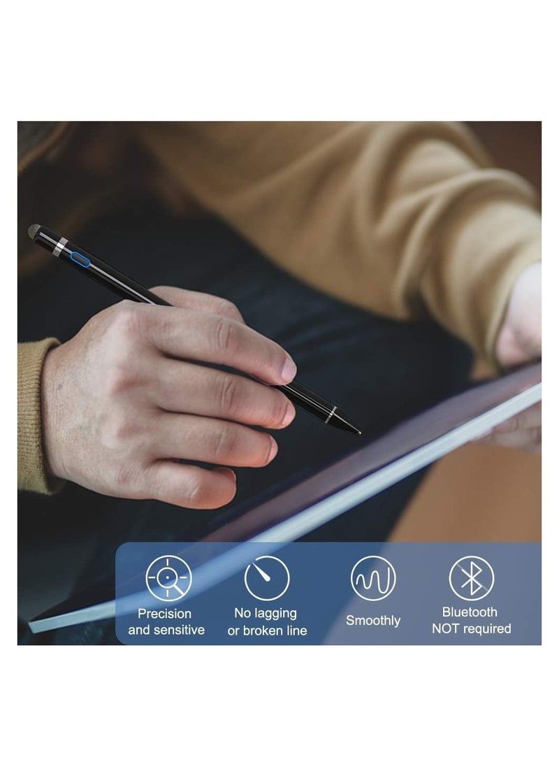 ELTRAZONE - Active Stylus Compatible with iOS&Android Touch Screen, Digital Pen for iPad, Cellphone&Tablet, Stylus Pen for iPad, iPad Pro/Air/Mini, iPhone, Capacitive Pencil for Handwriting&Drawing - Image 1
