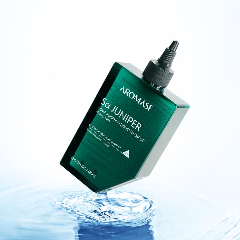 Aromase 5 Juniper Scalp Purifying Liquid Shampoo 91 fluid ounces Helps to Soften Scalp Buildup Ideal for Dandruff Psoriasis Dermatitis Dry  Sensitive  Oily hair Exfoliator