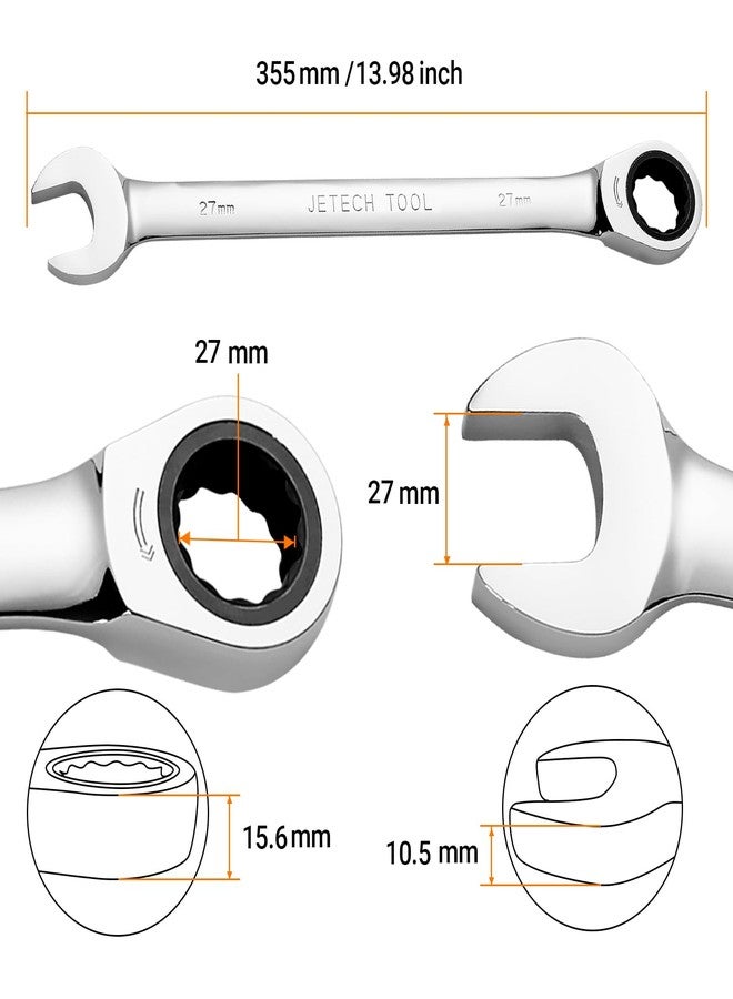 Jetech GR-27- COMBINATION RING RATCHET - Image 2