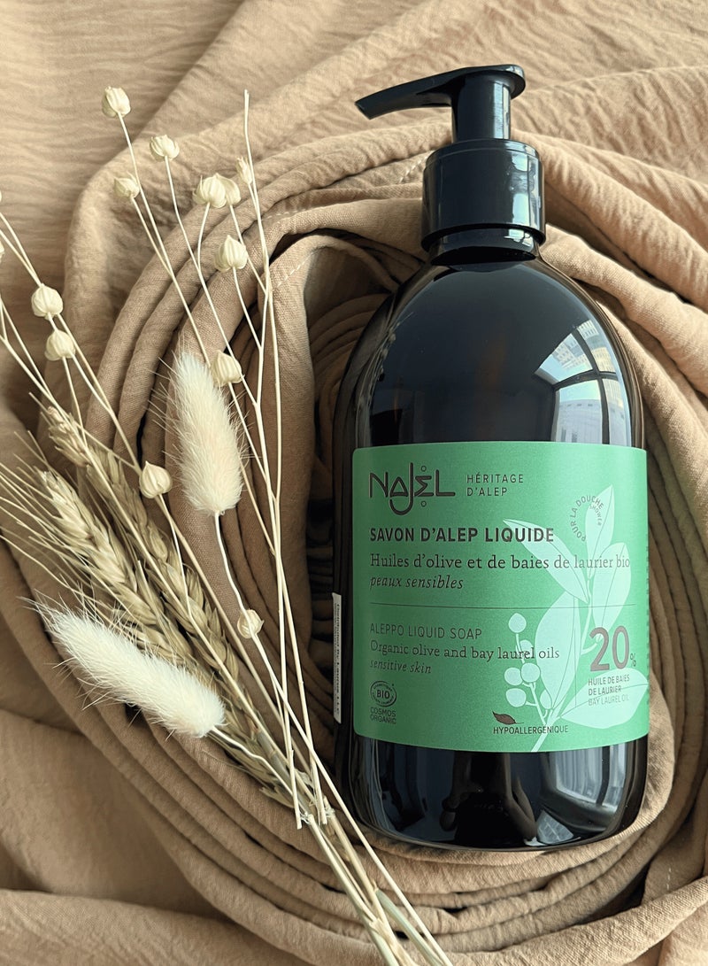 نجل صابون سائل لليدين طبيعي بزيت الزيتون العضوي وزيت الزيتون البكر الممتاز بنسبة 20% - Image 2