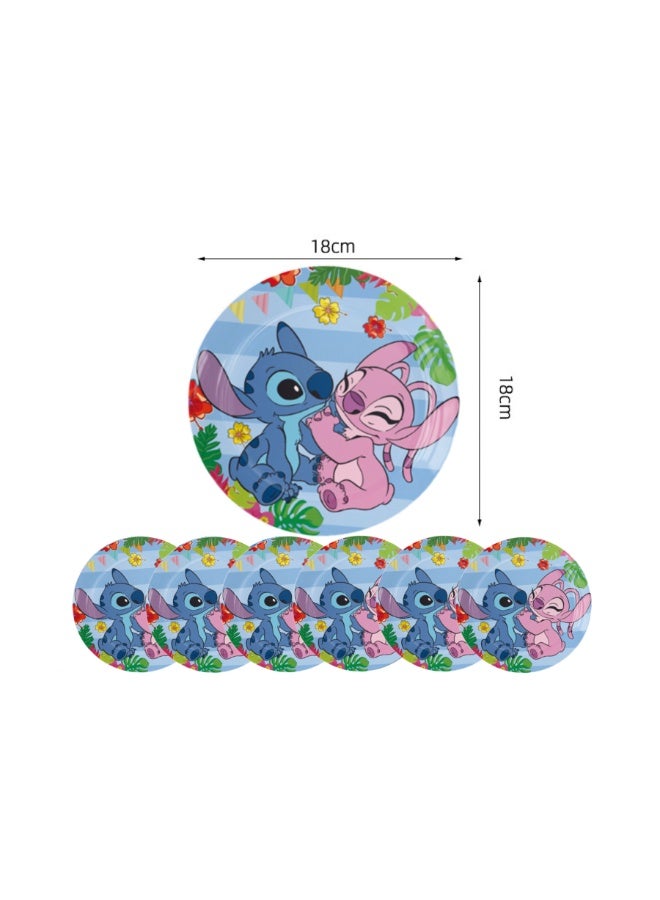STITCH Boys and Girls Birthday Party Decoration Disposable Supplies Theme Set - Image 2
