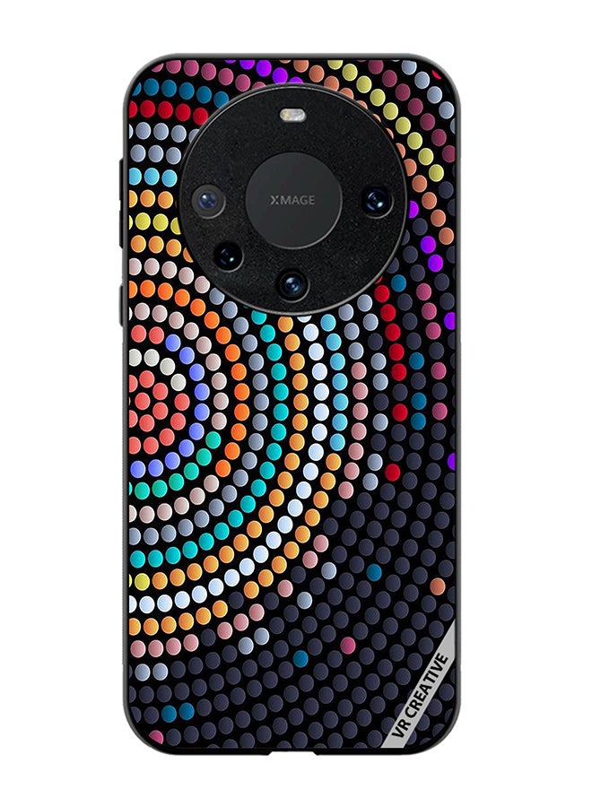 VR CREATIVE Protective Case Cover For Huawei Mate 60 Pro Loads Of Color Art Design Multicolour - Image 1