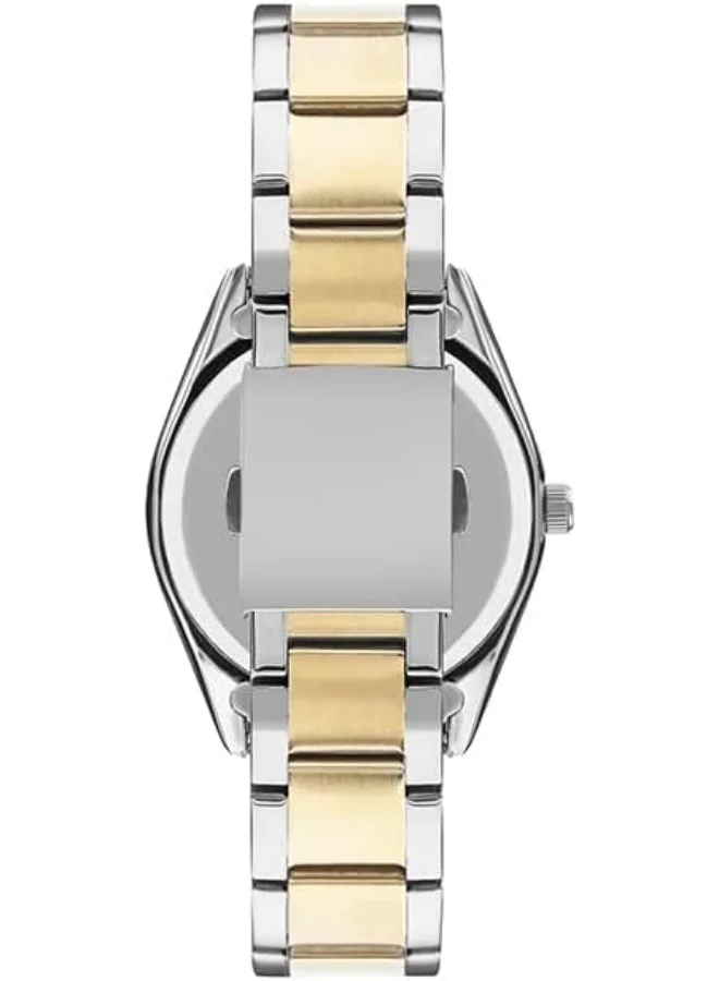 لي كوبر LEE COOPER Women's Analog White Mop Dial Watch - LC07497.220