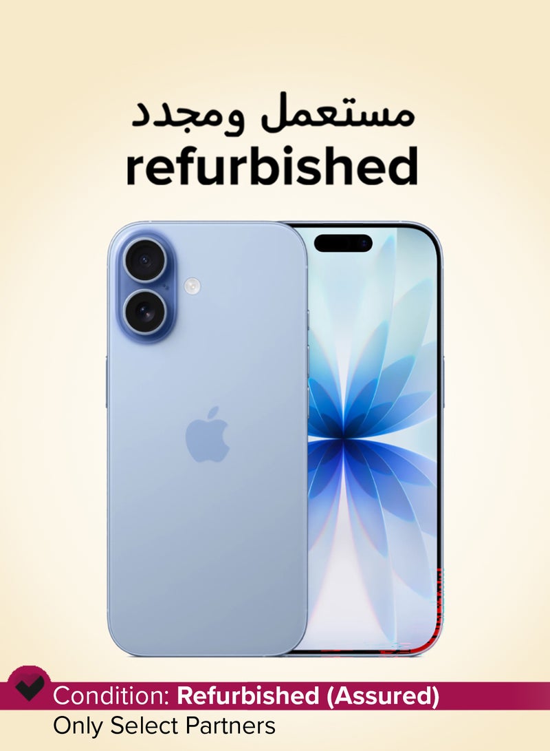 Apple Refurbished - iPhone 17 256GB Mist Blue 5G (eSim only) With FaceTime - International Version - Image 1