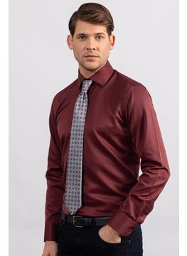 Tudors Modern Slim Fit Plain Satin Men's Shirt  - Image 2